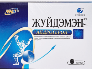Капсулы для мужчин ЖУЙДЭМЭН  "Андрогерон" 6 кап./Китай